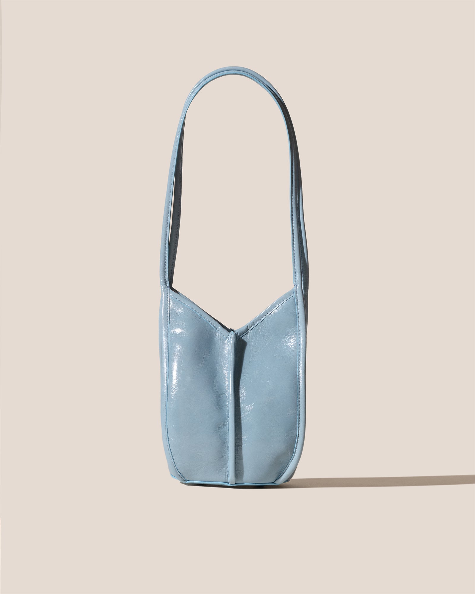 Hereu CALELLA BUCKET LEATHER - Leather-trimmed Shoulder Bag