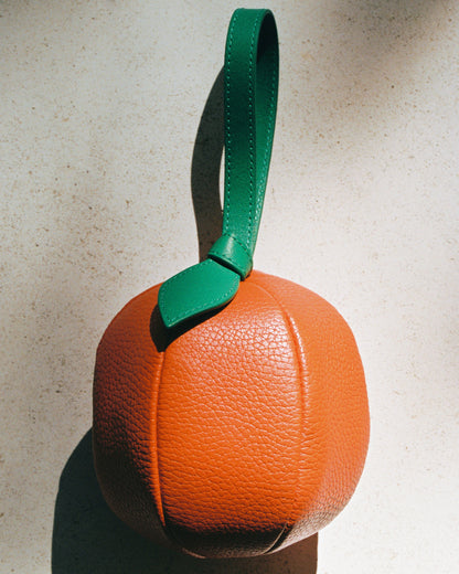 Hereu TARONJA PURSE - Orange-Shaped Leather Coin Purse
