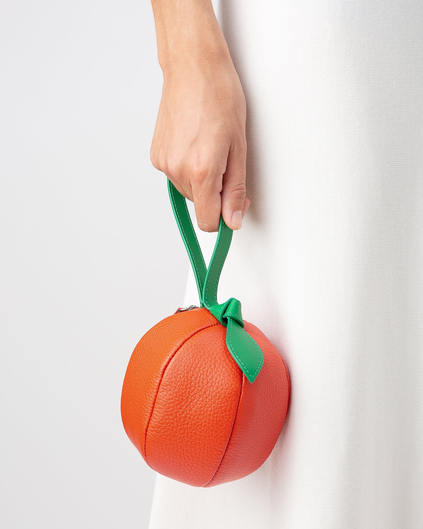 Hereu TARONJA PURSE - Orange-Shaped Leather Coin Purse