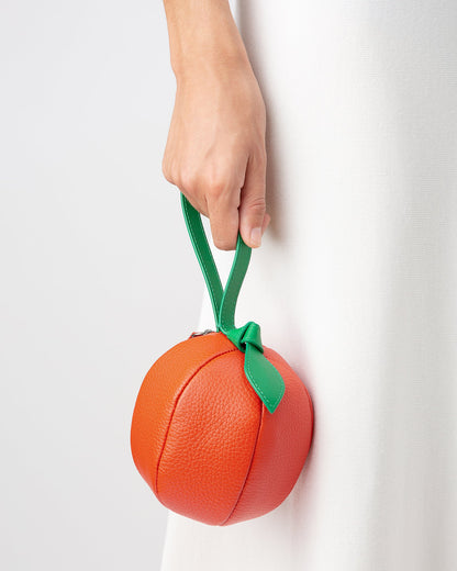 Hereu TARONJA PURSE - Orange-Shaped Leather Coin Purse