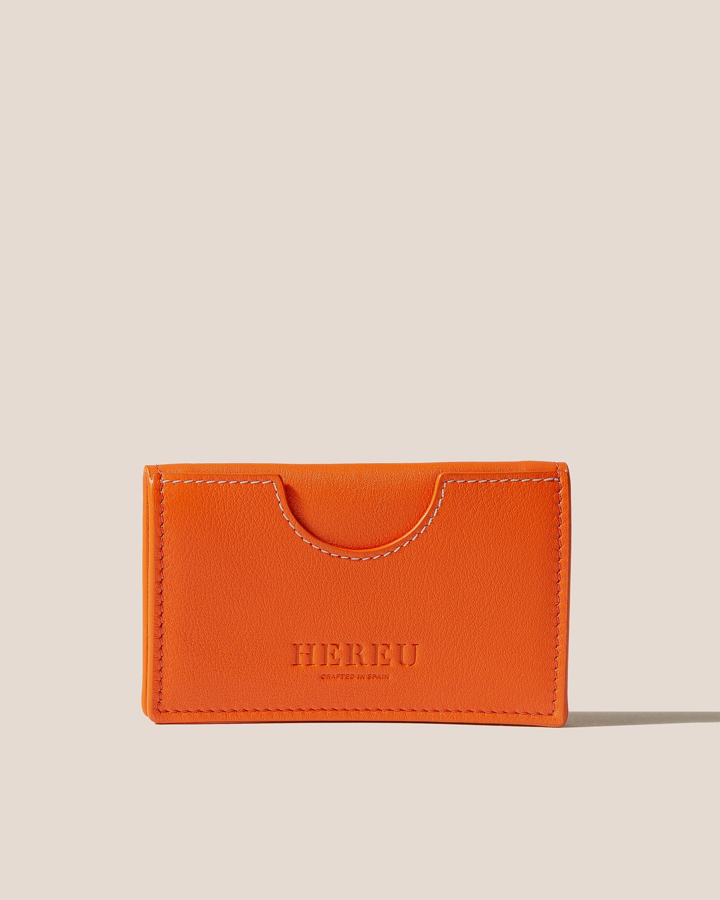 Hereu RODONA - Foldable Leather Card Holder