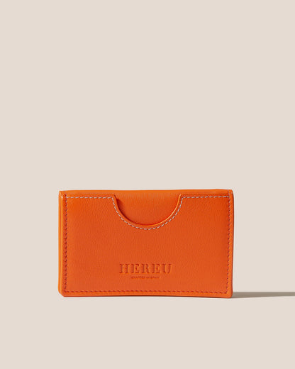 Hereu RODONA - Foldable Leather Card Holder