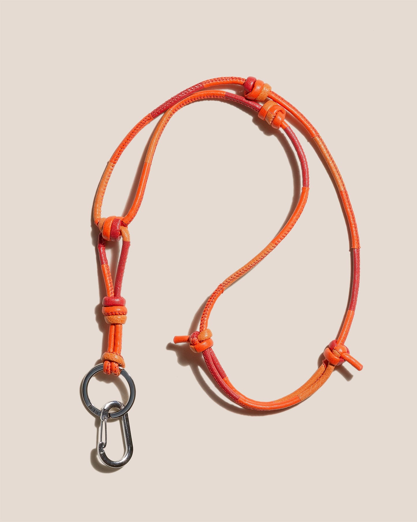 Hereu TARONGER KEYCHAIN - Hand-Knotted Patchwork Keychain
