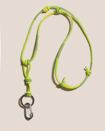 Hereu LLIMA KEYCHAIN - Hand-Knotted Patchwork Keychain
