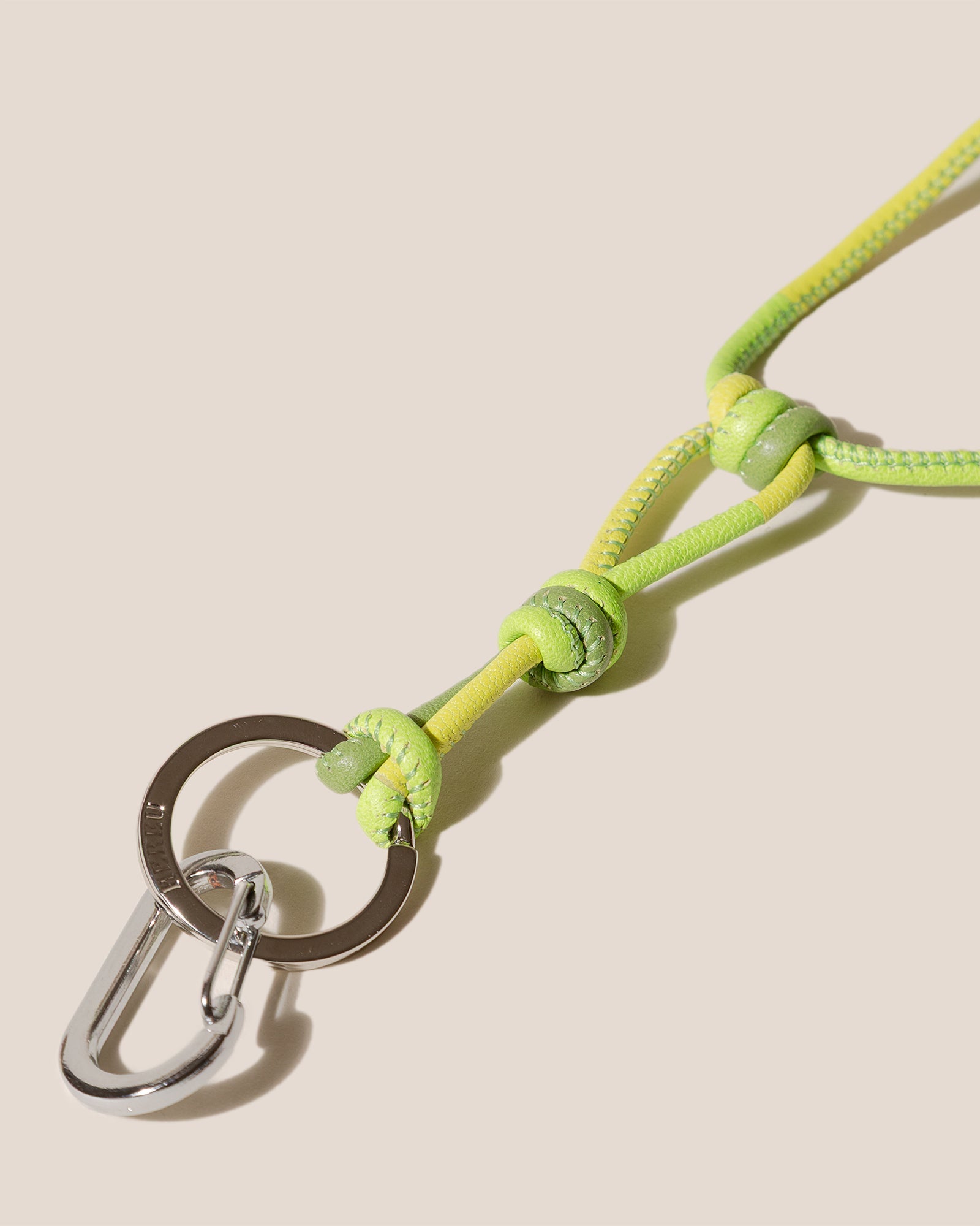 Hereu LLIMA KEYCHAIN - Hand-Knotted Patchwork Keychain