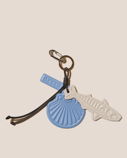 Hereu LAMAR KEYCHAIN - Embossed Leather Keychain