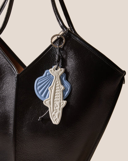 Hereu LAMAR KEYCHAIN - Embossed Leather Keychain