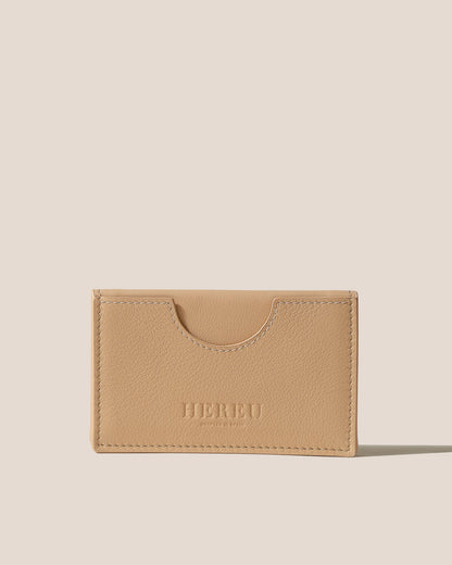 Hereu RODONA - Foldable Leather Card Holder