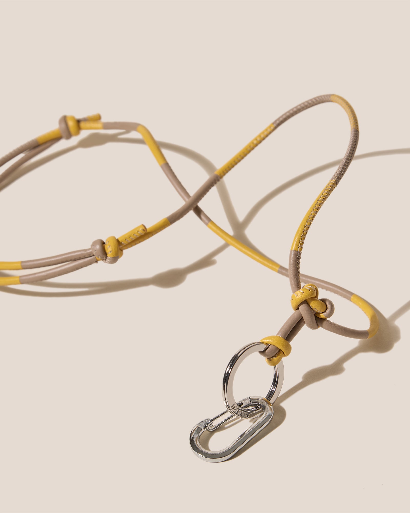 Hereu LLUM KEYCHAIN - Hand-Knotted Patchwork Keychain