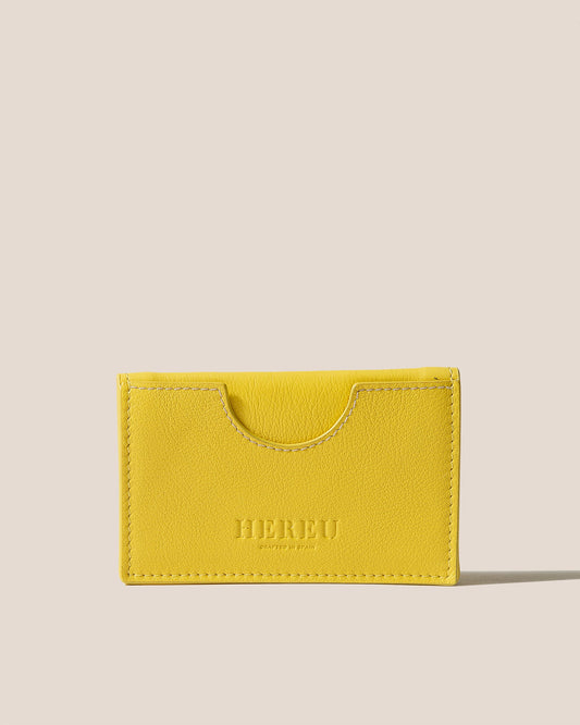 Hereu RODONA - Foldable Leather Card Holder