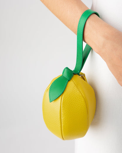 Hereu LLIMONA PURSE - Lemon-Shaped Leather Coin Purse