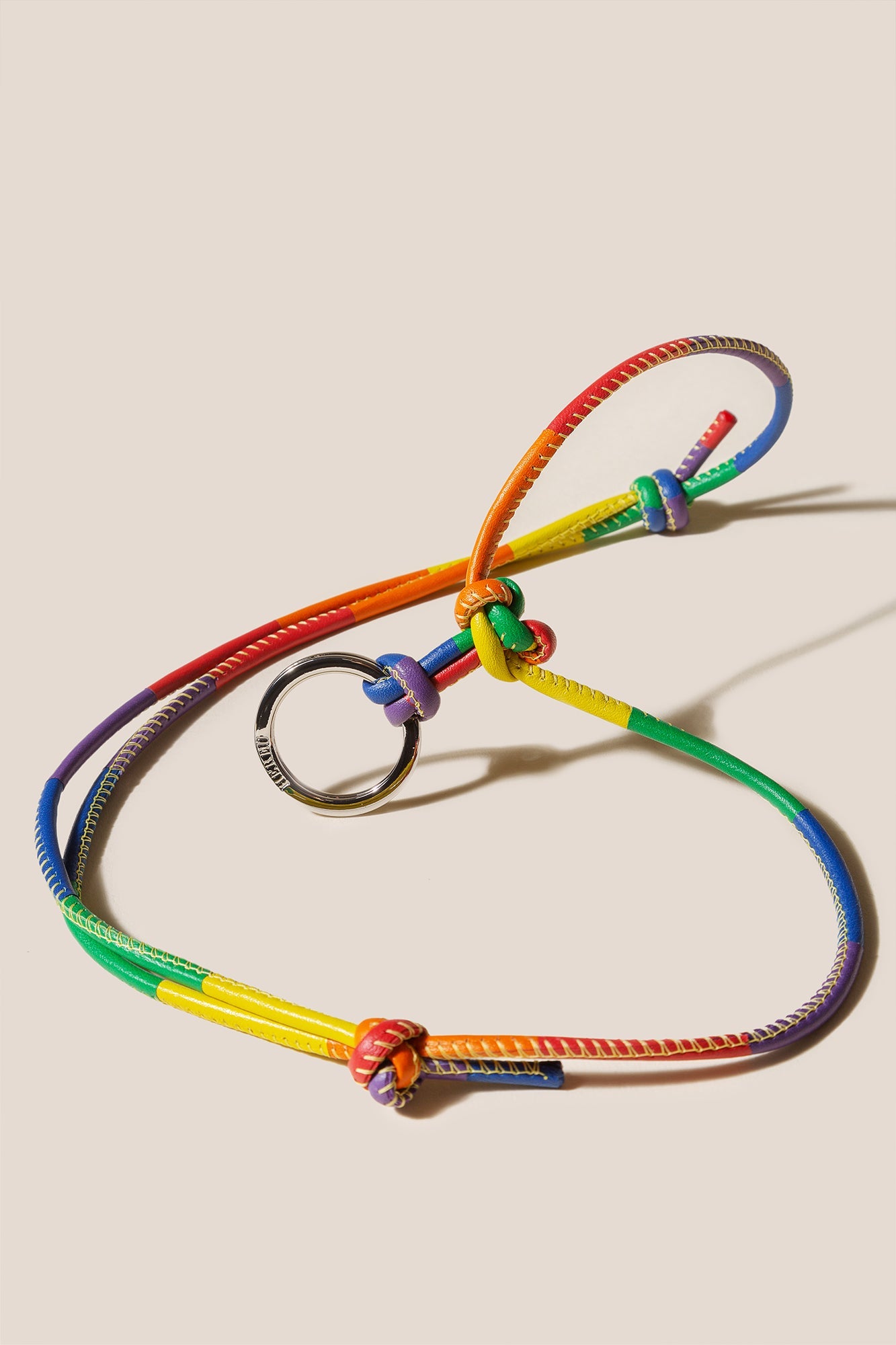 Hereu PRIDE KEYCHAIN - Multicoloured Patchwork Keychain