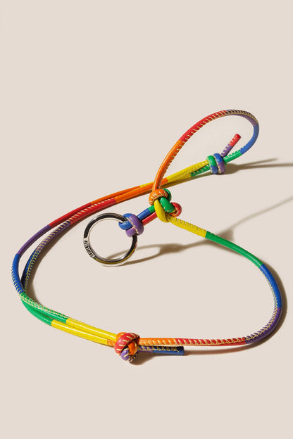 Hereu PRIDE KEYCHAIN - Multicoloured Patchwork Keychain