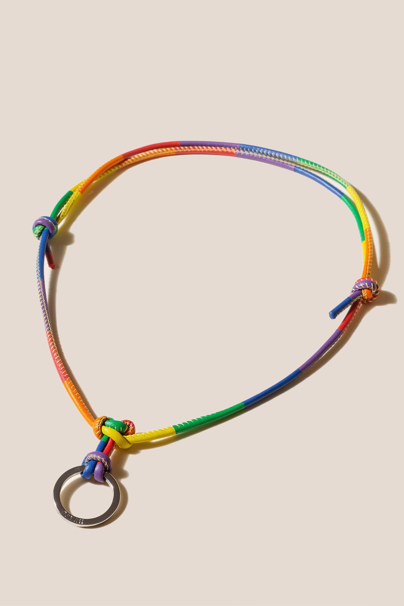Hereu PRIDE KEYCHAIN - Multicoloured Patchwork Keychain