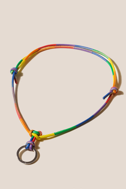 Hereu PRIDE KEYCHAIN - Multicoloured Patchwork Keychain