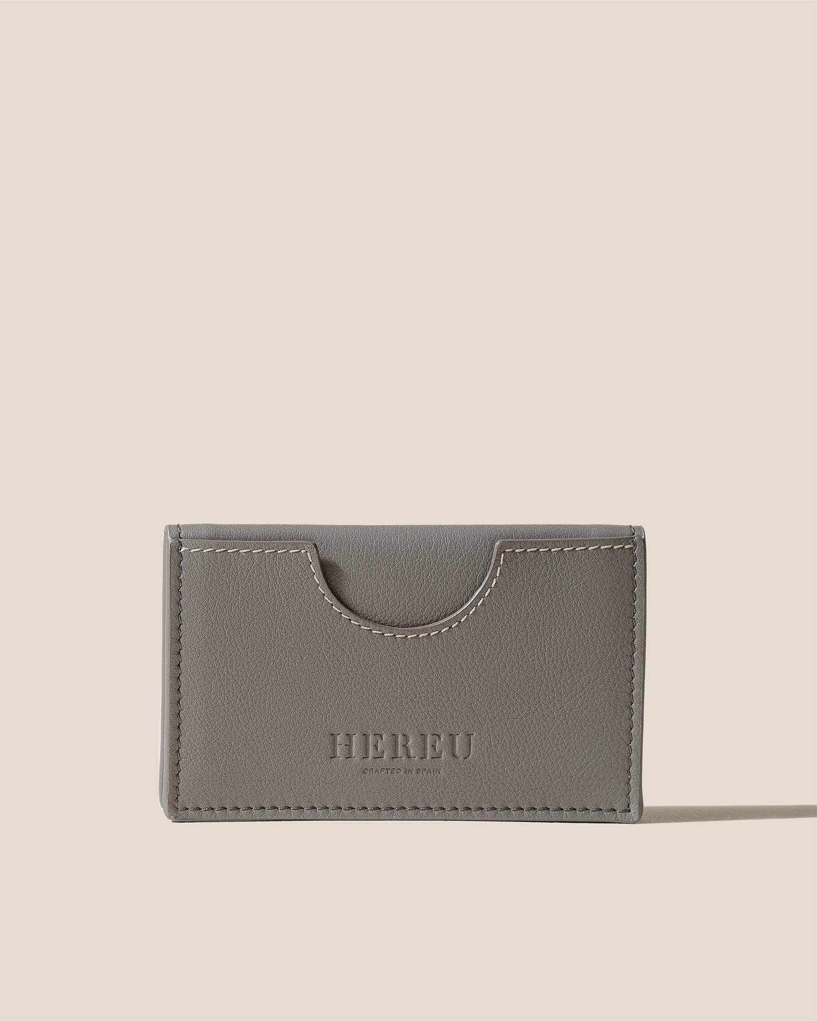 Hereu RODONA - Foldable Leather Card Holder