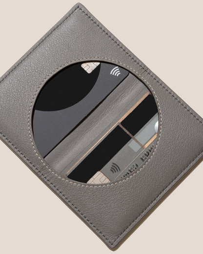 Hereu RODONA - Foldable Leather Card Holder