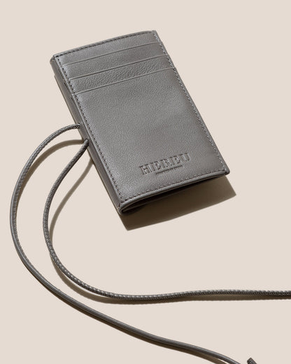 Hereu PENJAT - Leather Wallet with Strap