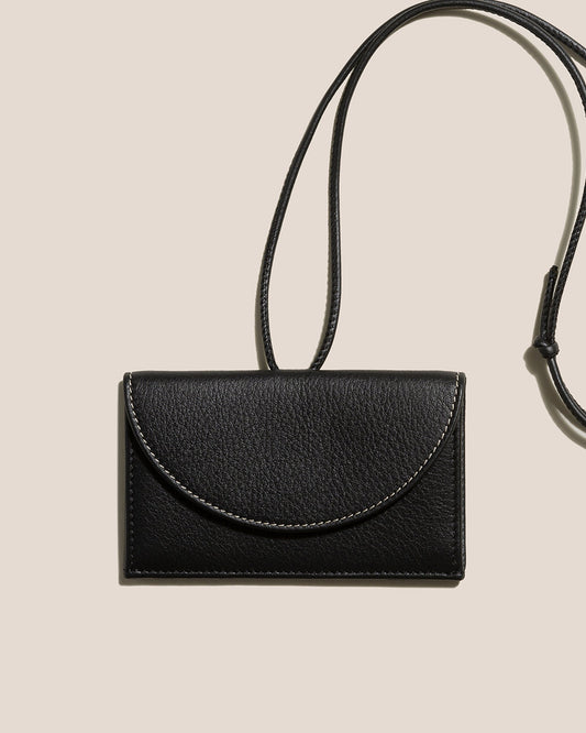 Hereu PENJAT - Leather Wallet with Strap