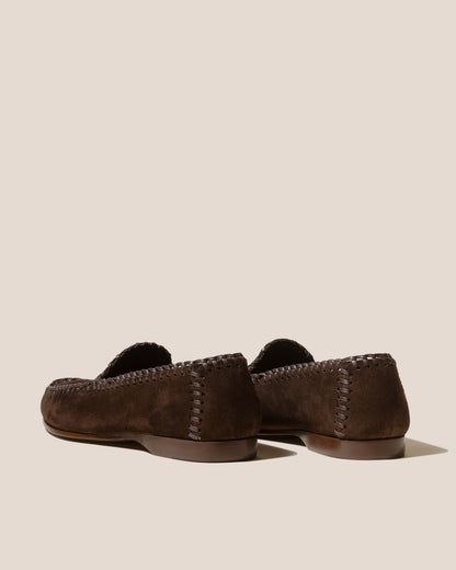 Hereu SASTRE SUEDE - Braided Seams Slip-on Loafer