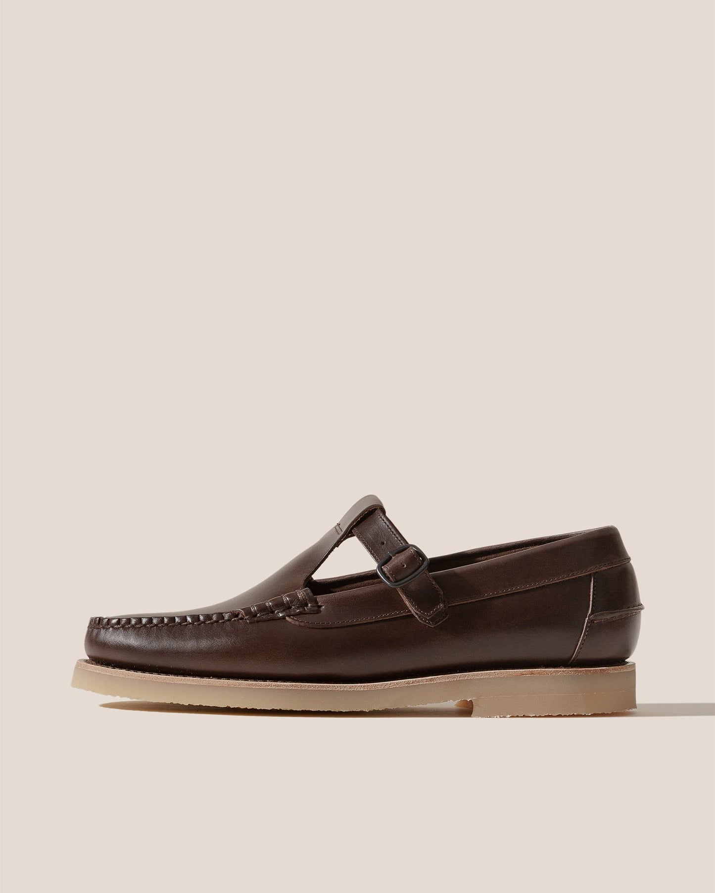Hereu ALBER RUBBER VEG TAN - T-bar Loafer