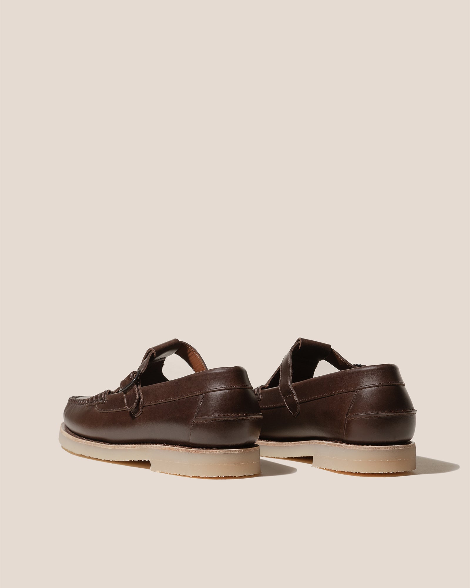 Hereu ALBER RUBBER VEG TAN - T-bar Loafer