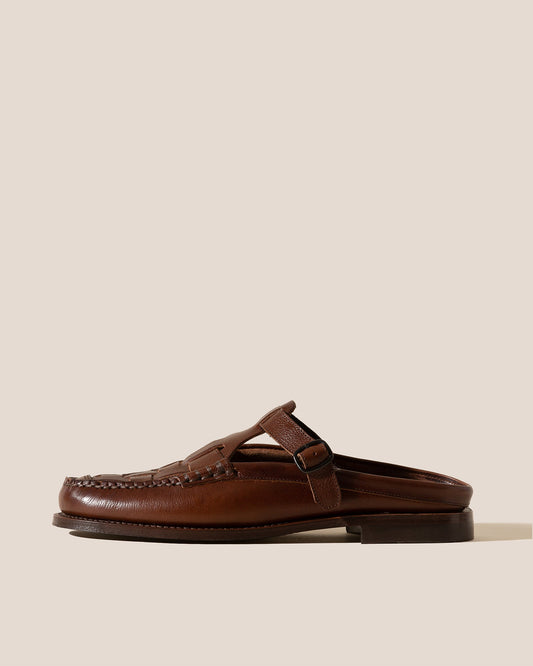 Hereu FERRIOL MULE - Woven T-bar Mule Loafer