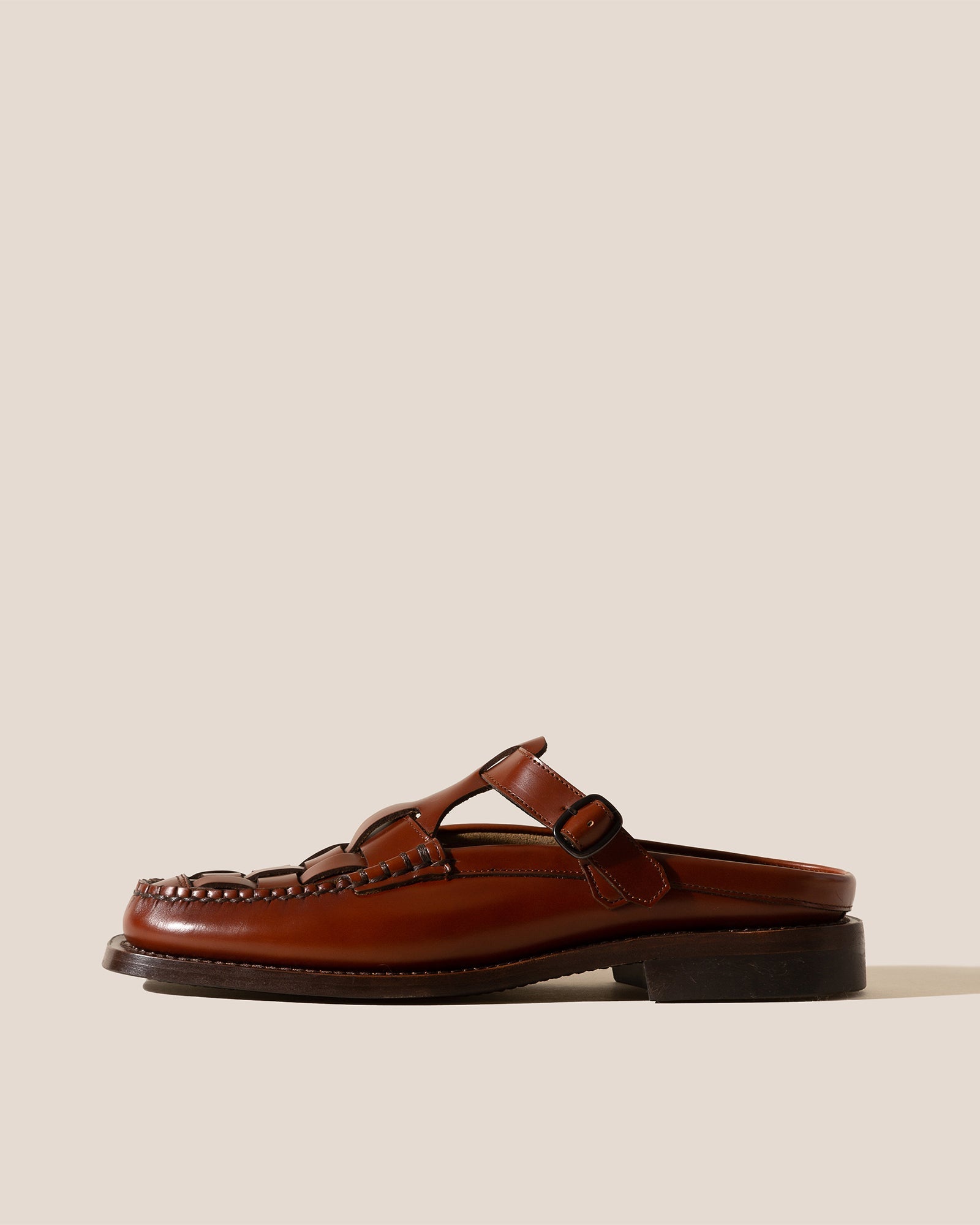 Hereu BONELL - Woven T-bar Mule Loafer