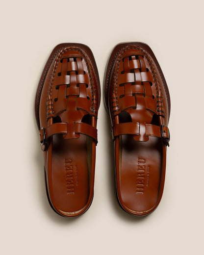 Hereu BONELL - Woven T-bar Mule Loafer