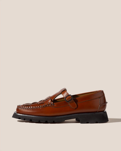 Hereu SOLLER SPORT - Tread Sole T-Bar Loafer