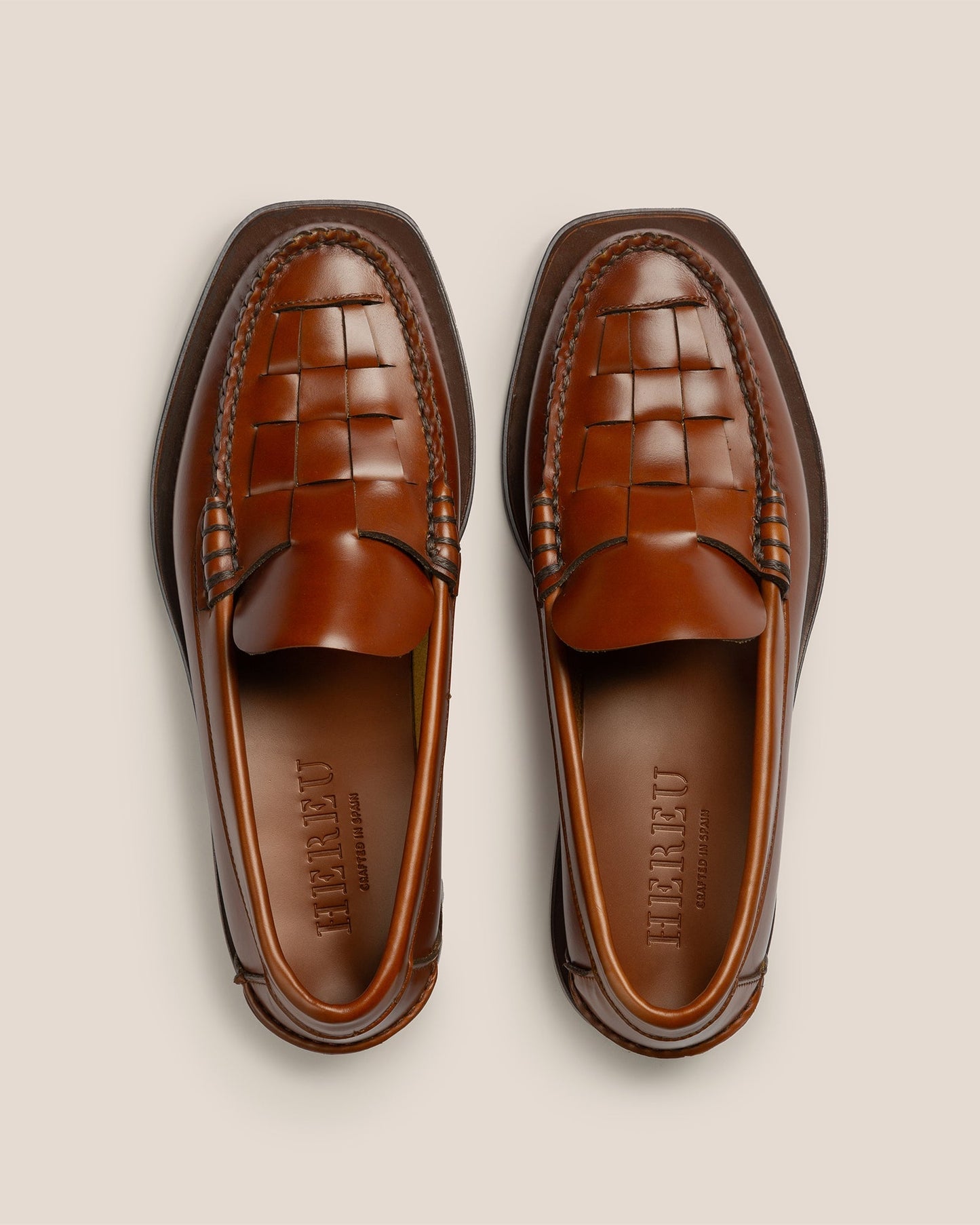Hereu NOMBELA - Interwoven Detail Slip-On Loafer