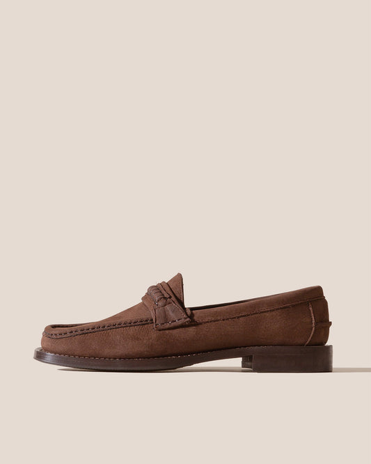 Hereu BORADA BORDON NUBUCK - Slip-on Moc Toe Loafer