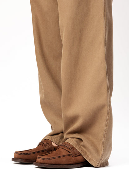 Hereu BORADA BORDON NUBUCK - Slip-on Moc Toe Loafer