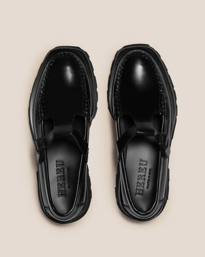 Hereu ALBER SPORT - Tread Sole T-Bar Loafer