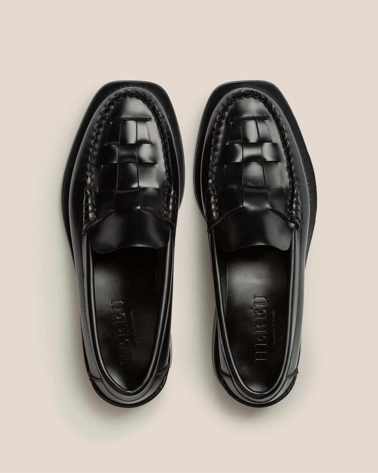Hereu NOMBELA - Interwoven Detail Slip-On Loafer