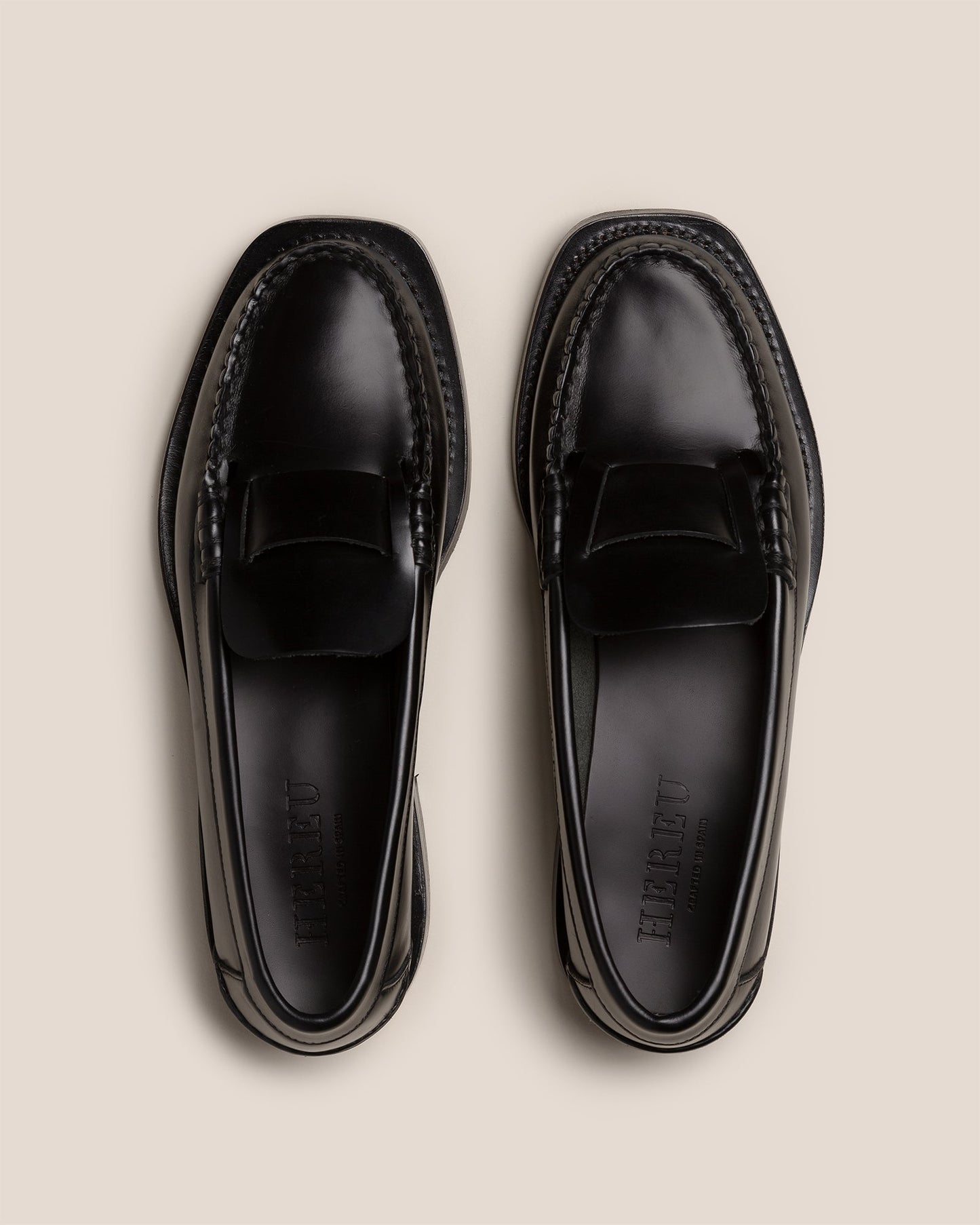 Hereu SINEU - Interlaced Detail Slip-On Loafer