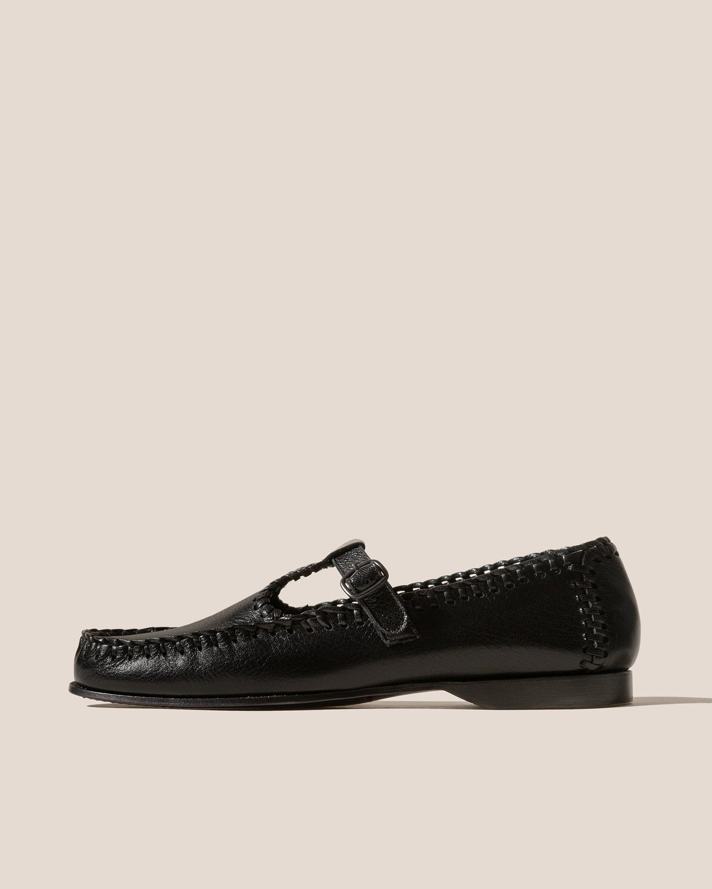 Hereu ALCOVER SUPPLE SHINY - Braided Seams T-bar Loafer