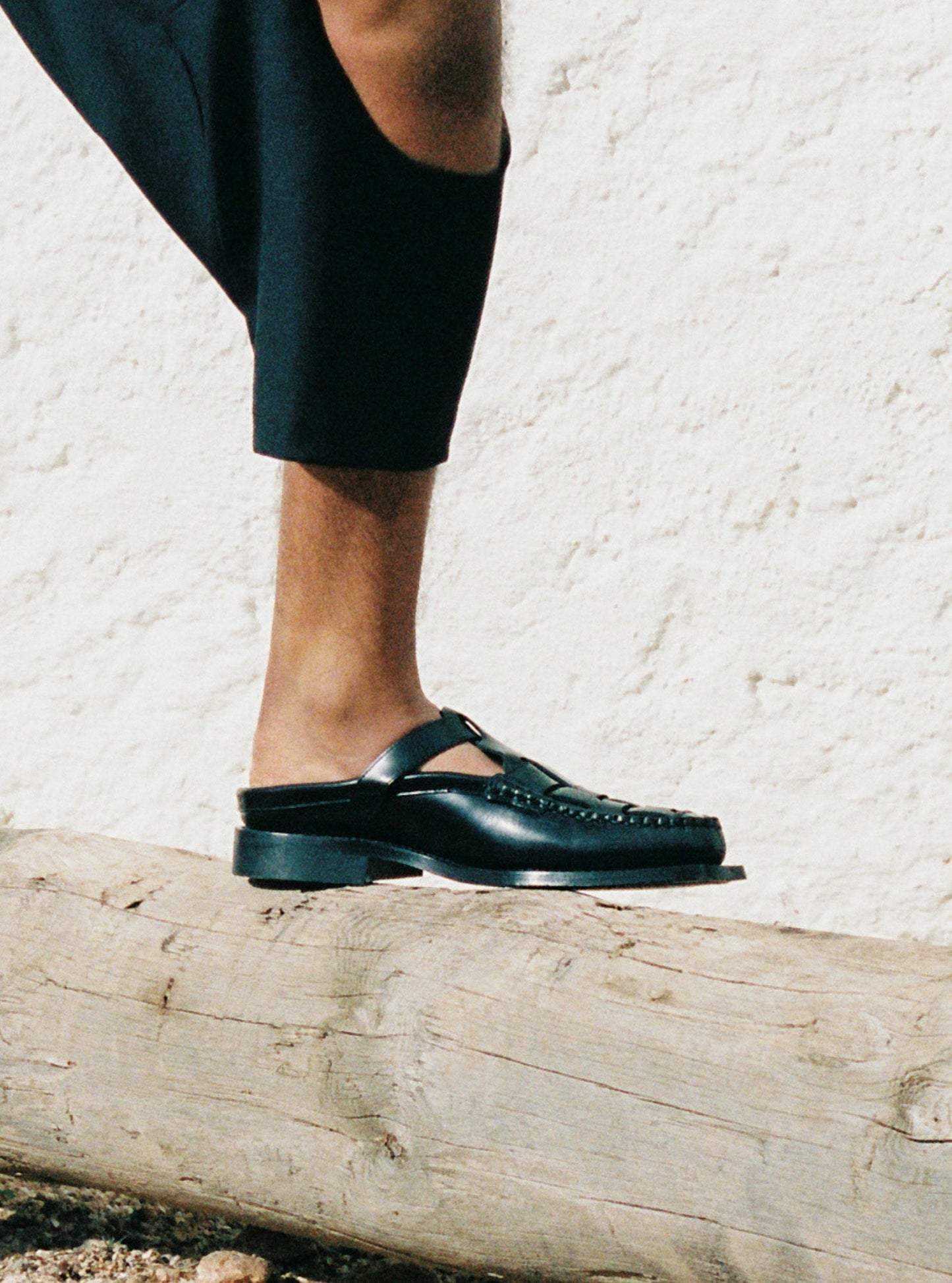 Hereu BONELL - Woven T-bar Mule Loafer