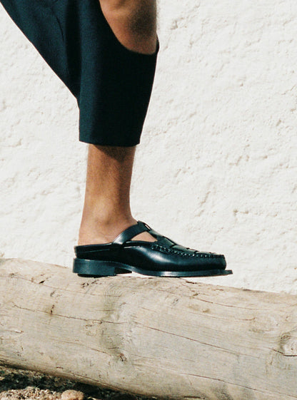 Hereu BONELL - Woven T-bar Mule Loafer
