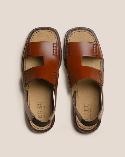 Hereu LLAUT SQUARE - Slingback Loafer Sandal