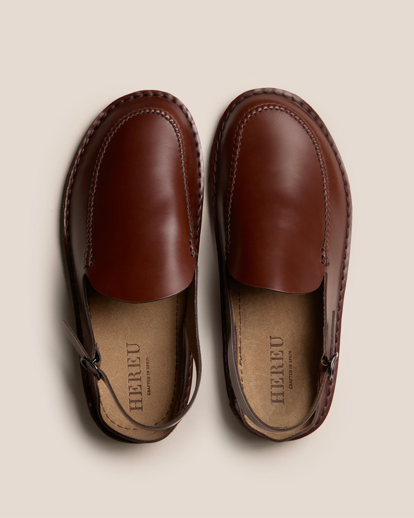 Hereu RAFEL - Men’s Double-Stitched Slingback Clog