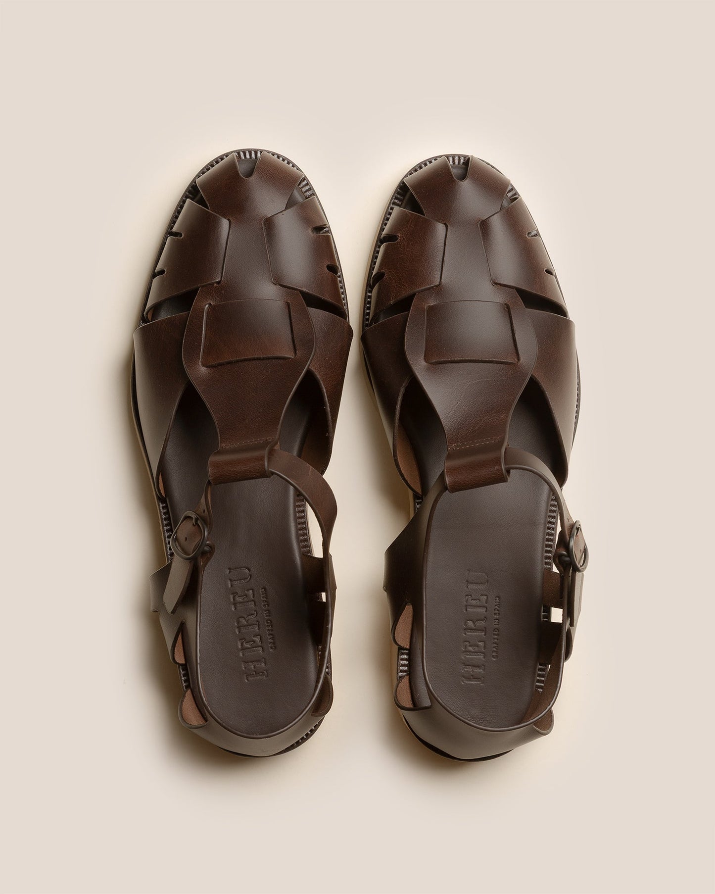 Hereu PESCA RUBBER VEG TAN - Fisherman Sandal