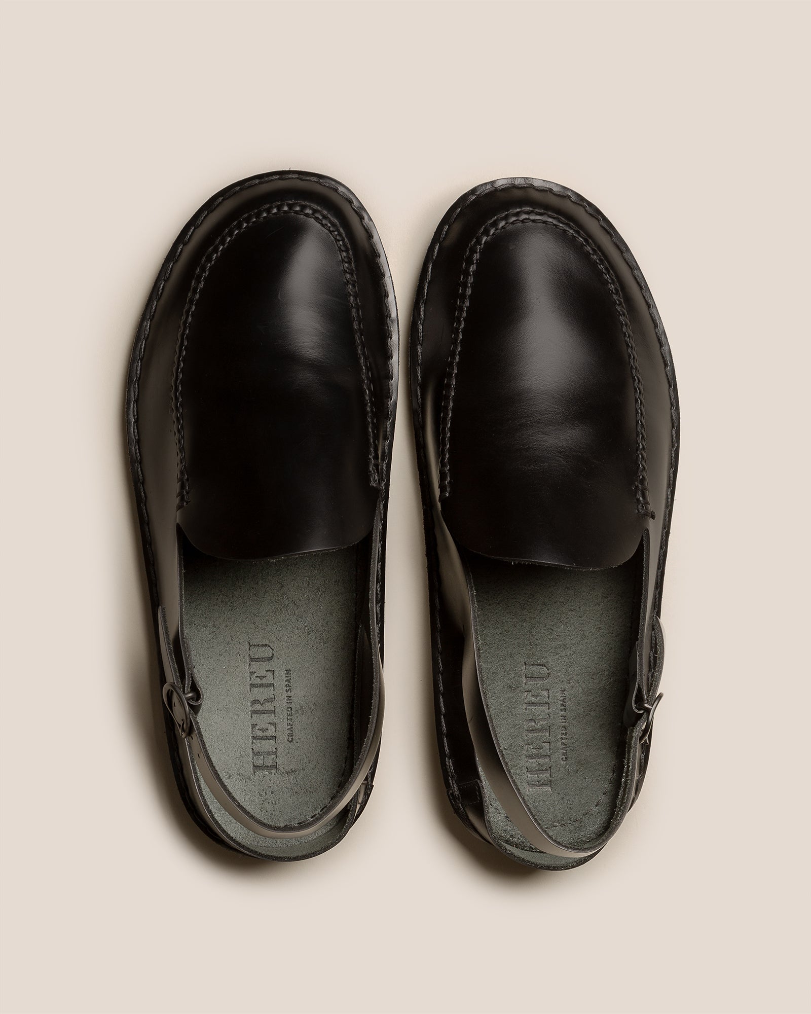 Hereu RAFEL - Men’s Double-Stitched Slingback Clog