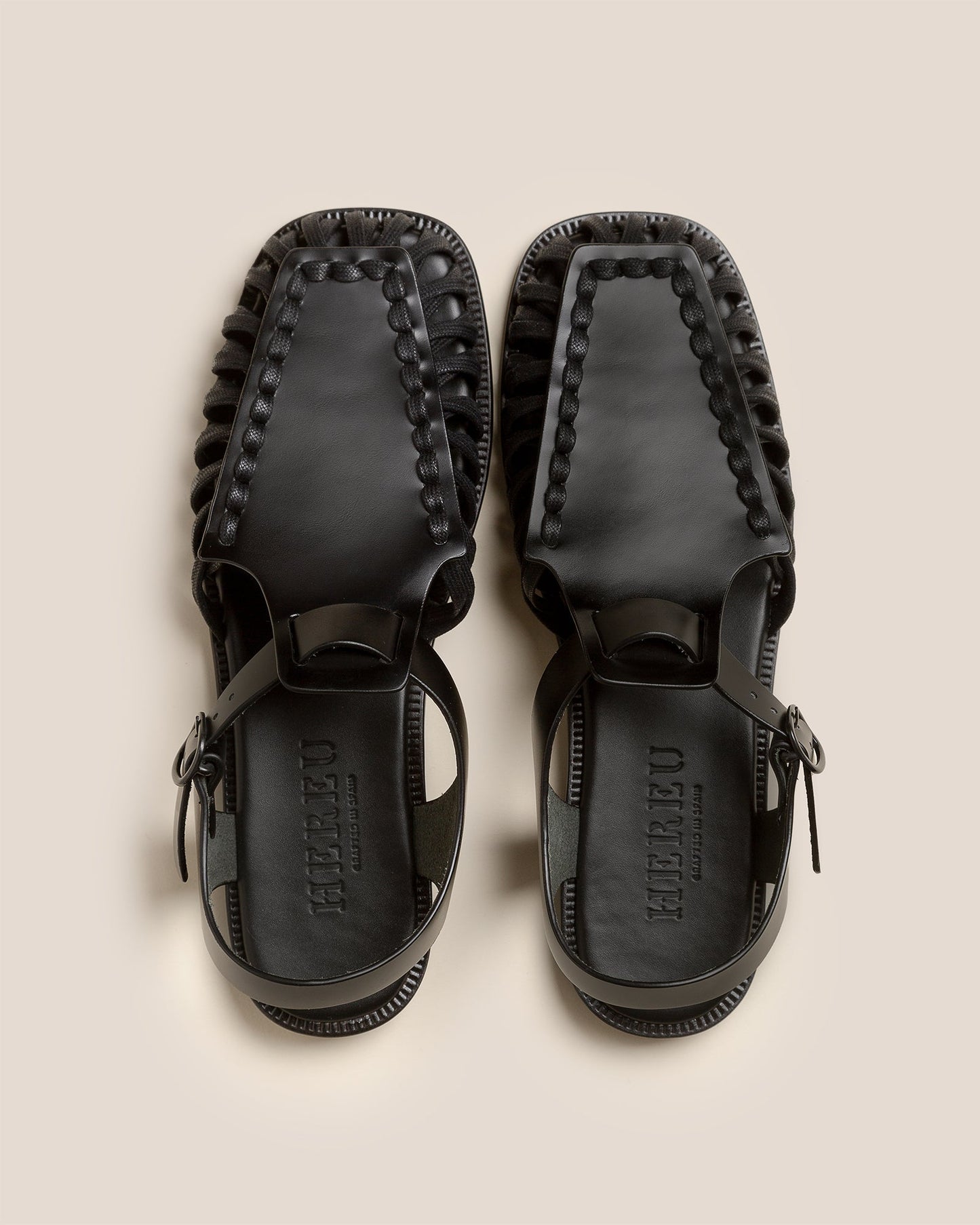 Hereu ALARO - Square-Toe T-bar Sandal