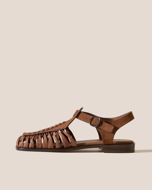 Hereu ALARO SUEDE - Square-Toe T-bar Sandal