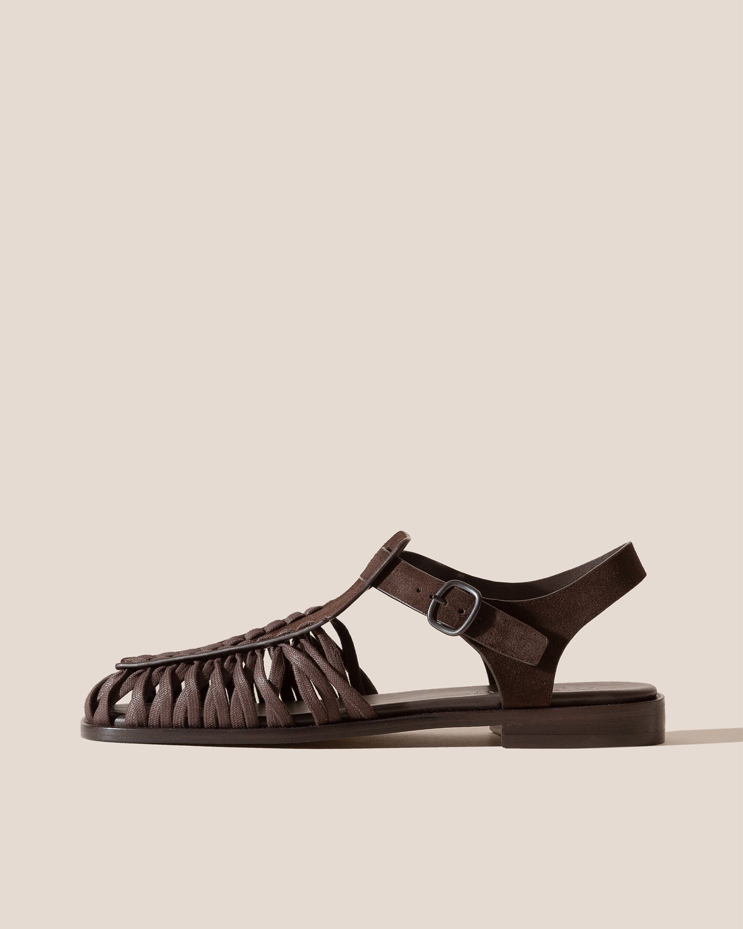 Hereu ALARO SUEDE - Square-Toe T-bar Sandal