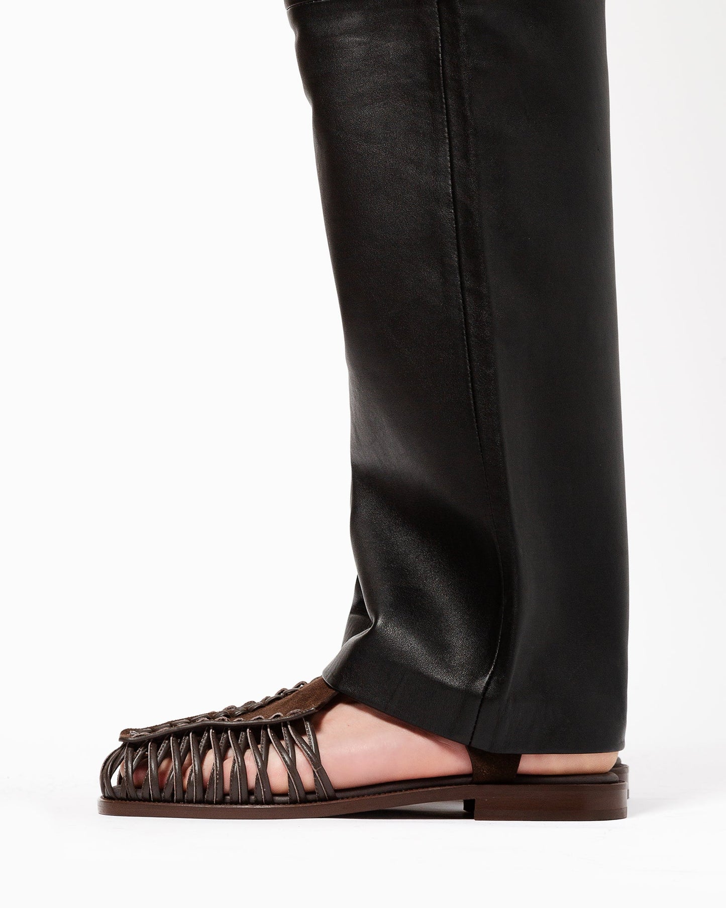 Hereu ALARO SUEDE - Square-Toe T-bar Sandal
