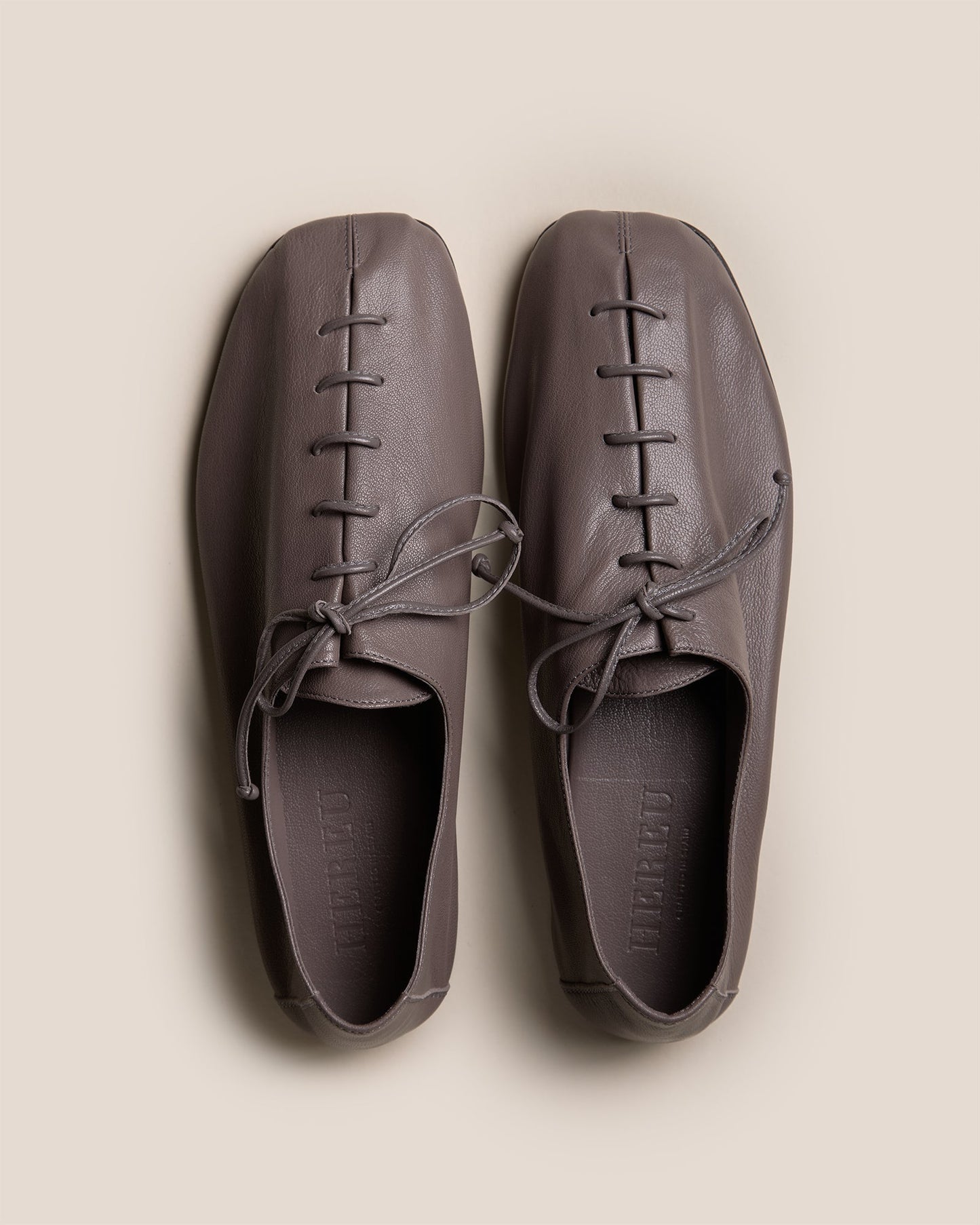 Hereu PLEGADA SHINY - Deconstructed Lace-up Shoe