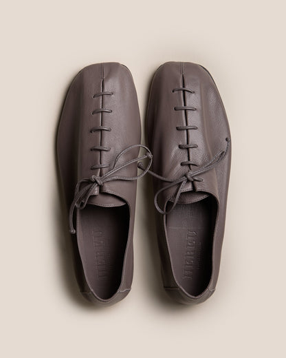 Hereu PLEGADA SHINY - Deconstructed Lace-up Shoe