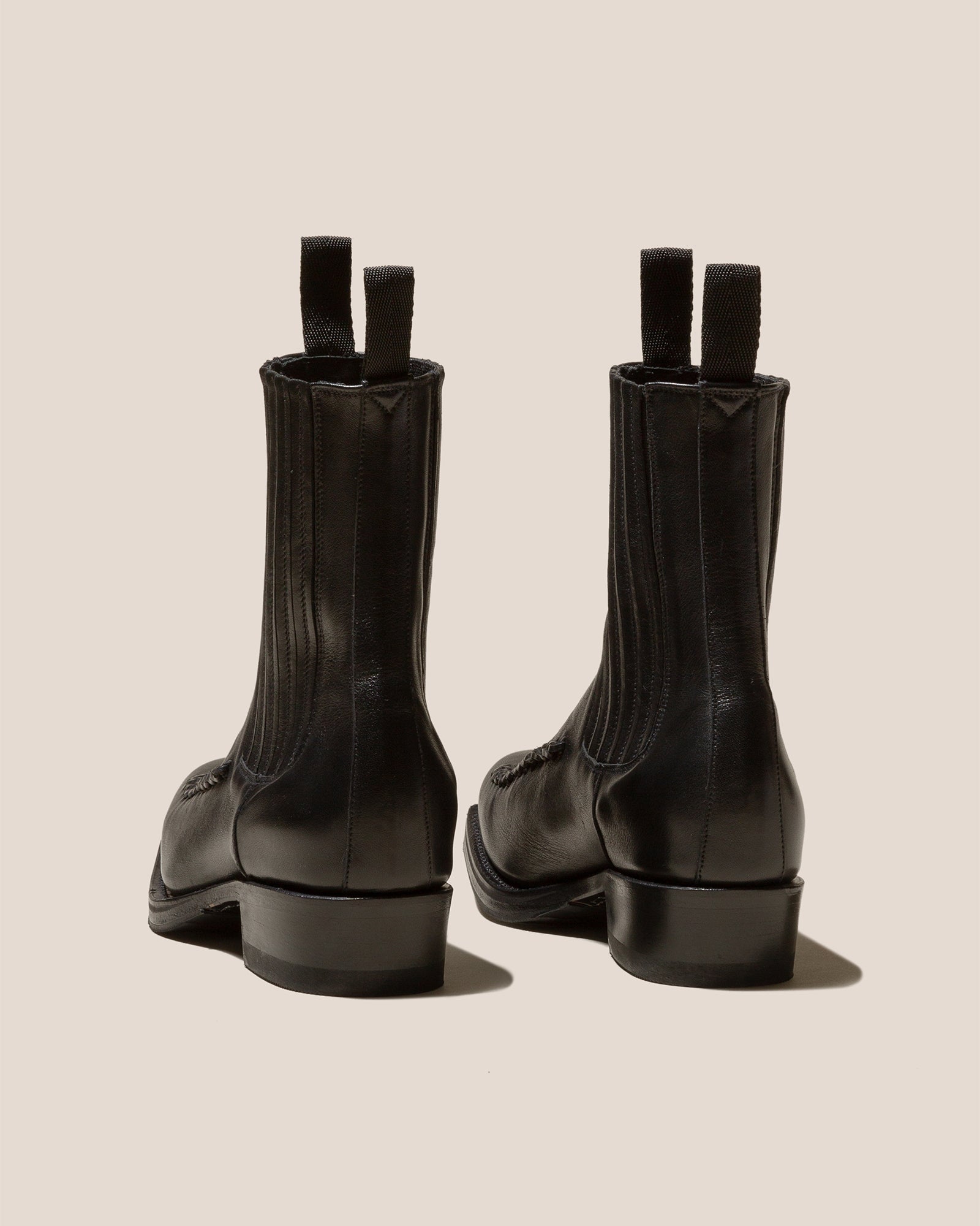 Hereu AGULLA - Square-Toe Braided Detail Chelsea Boot